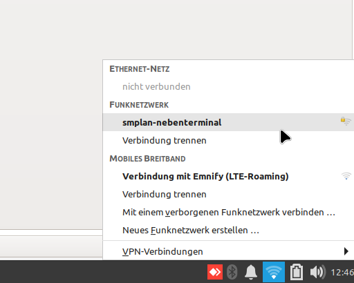Hotspot einsatzbereit