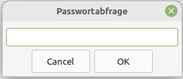 Einstellungen-Passwort