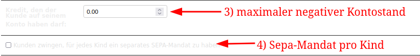 Instanz Konfiguration