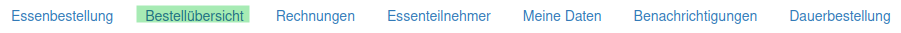 screenshot bestelluebersicht