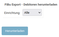 Debitoren herunterladen