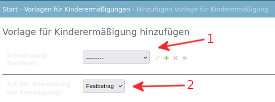 Anlage Kinderermäßigung Typ